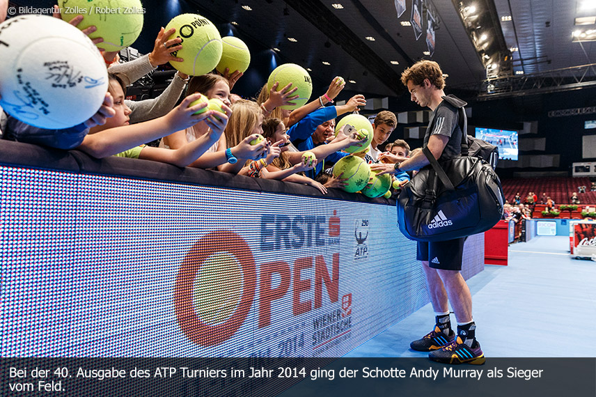 Sechs Jahrzehnte Tennis in der Wiener Stadthalle