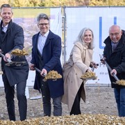 Spatenstich für das neue Stadion des Wiener Sport-Club